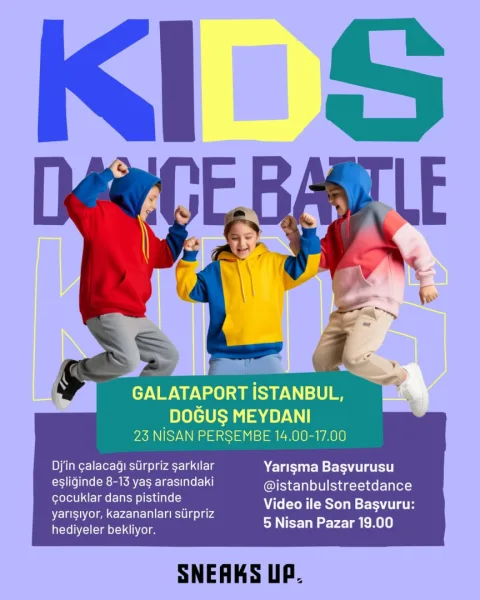 KIDS DANCE BATTLE - Dans yarışması